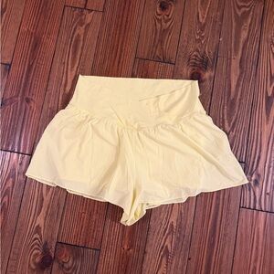Aerie Offline Yellow Athletic Shorts